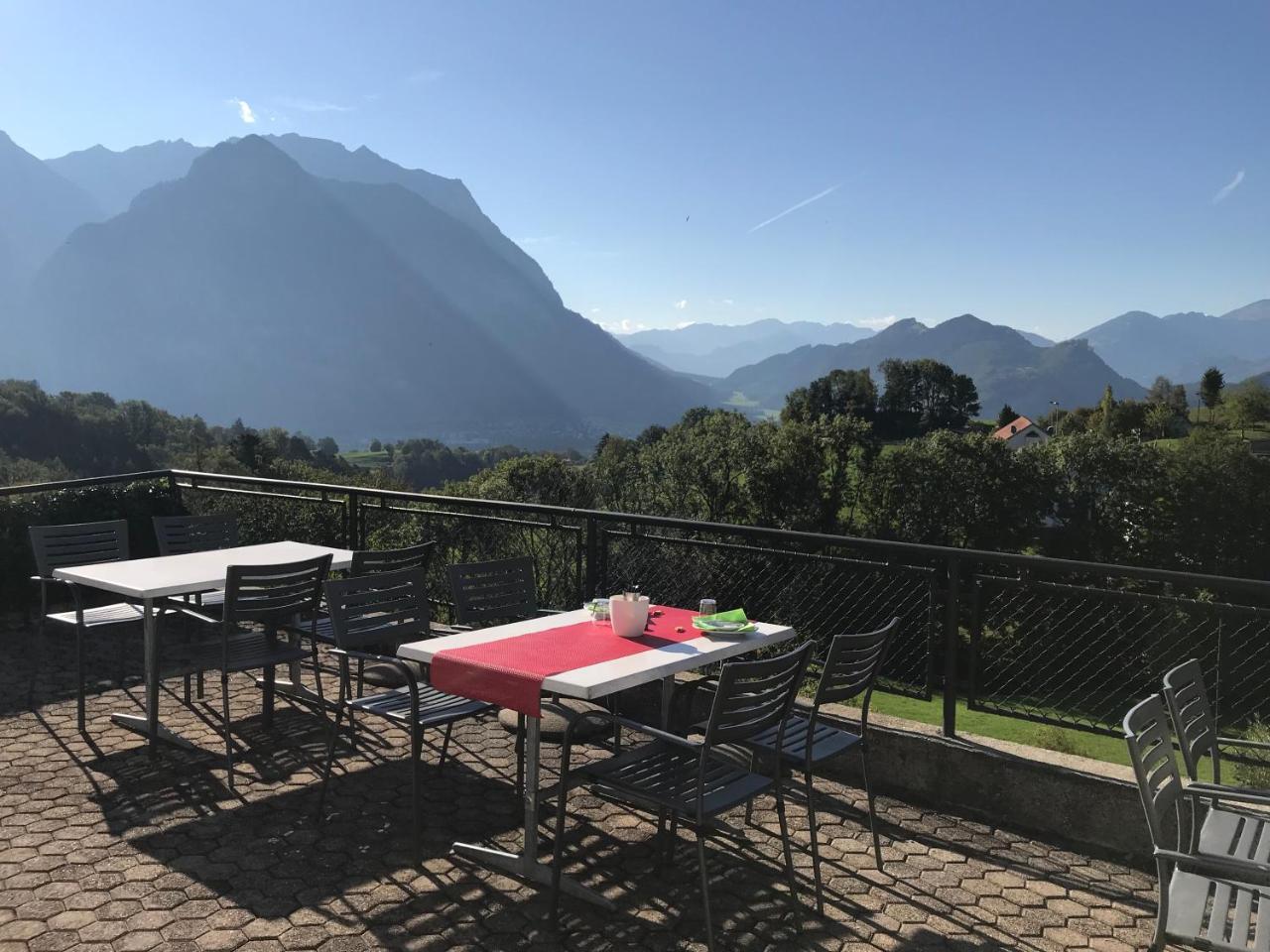 Hotel Bz Sunnahof Oberschan Exterior photo